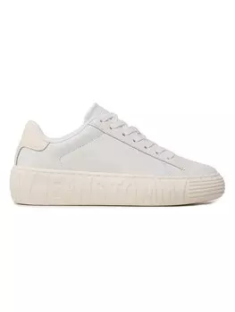 Низкие кроссовки Tommy Hilfiger Shoes Leder, кремовый