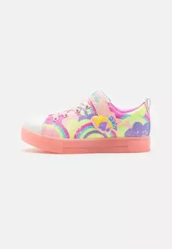 Низкие кроссовки TWINKLE Sparks ICE 2.0 Skechers, цвет coral/multi-coloured