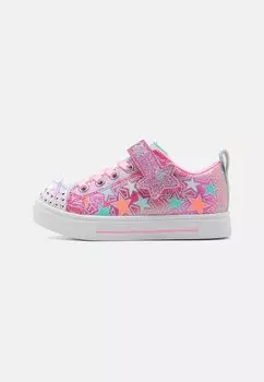 Низкие кроссовки TWINKLE Sparks Skechers, цвет pink/multi-coloured