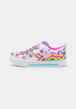 Низкие кроссовки TWINKLE Sparks Skechers, цвет white/multi-coloured
