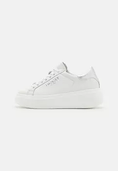 Низкие кроссовки TWINSET, оптический/серебристый