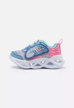 Низкие кроссовки Twisty Brights Skechers, цвет blue turquoise