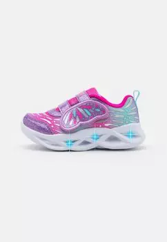 Низкие кроссовки Twisty Brights Skechers, цвет lavender pink