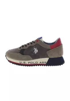 Низкие кроссовки U.S. Polo Assn., коричневые