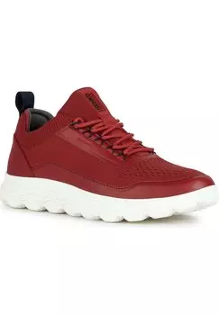 Низкие кроссовки U Spherica Geox, цвет dark red