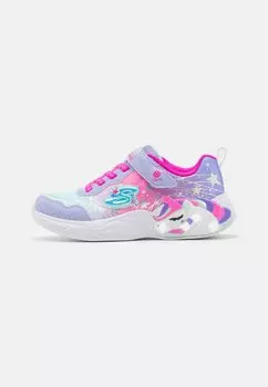 Низкие кроссовки Unicorn Dreams Skechers, цвет lavender/hot pink