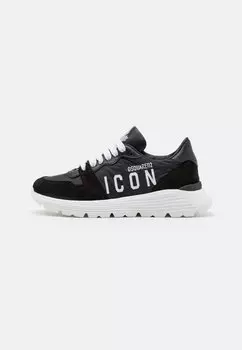 Низкие кроссовки Unisex Dsquared2, цвет black/white