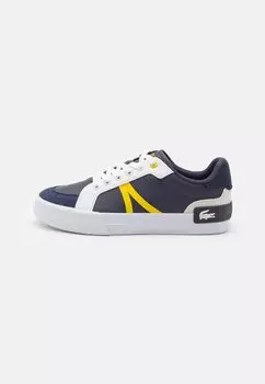 Низкие кроссовки Unisex Lacoste, цвет navy/yellow