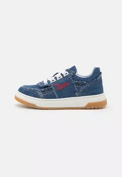 Низкие кроссовки Unisex Marni, цвет denim/red