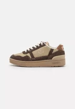 Низкие кроссовки Unisex T-Clip Lacoste, цвет brown/dark brown