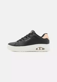 Низкие кроссовки Uno Court Skechers Sport, цвет black/rose gold