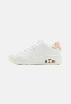 Низкие кроссовки Uno Court Skechers Sport, цвет white/rose gold
