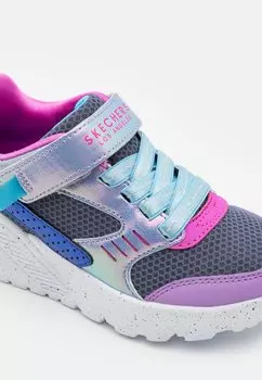 Низкие кроссовки UNO LITE Skechers, цвет Purple/Multi-Coloured