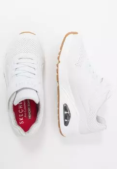 Низкие кроссовки Uno Skechers, белый