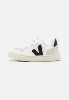 Низкие кроссовки V 10 Unisex Veja, цвет white/black