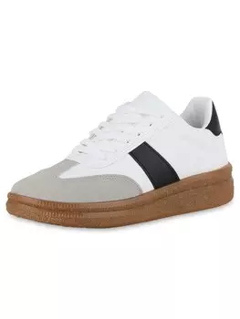 Низкие кроссовки VAN HILL Low Allison, цвет weiss schwarz