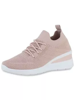 Низкие кроссовки VAN HILL Wedges Anna, цвет altrosa