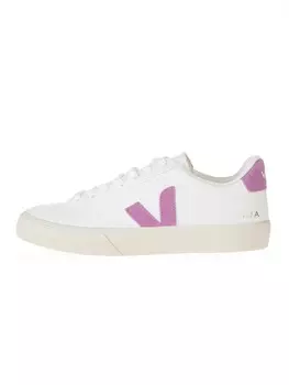 Низкие кроссовки Veja Leder Campo, цвет wei/rosa