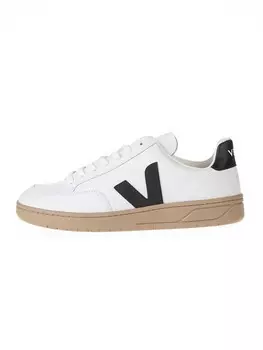 Низкие кроссовки Veja Leder V 12, белый/черный