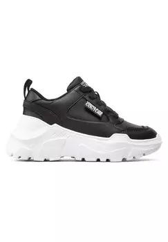 Низкие кроссовки Versace Jeans Couture, нуар