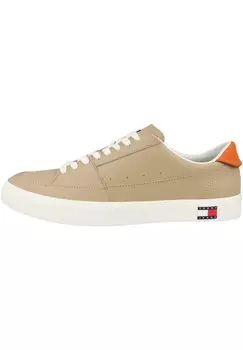 Низкие кроссовки VULCANIZED SNEAKER LOW Tommy Jeans, желто-песочный