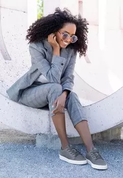 Низкие кроссовки Wool Sneaker Giesswein, цвет schiefer