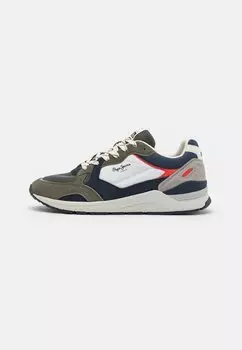 Низкие кроссовки X20 Free Pepe Jeans, цвет army green