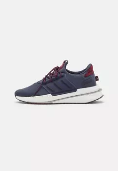 Низкие кроссовки X PLRBOOST adidas Sportswear, темно-синий/теневой красный/серебристый металлик