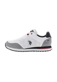 Низкие кроссовки Xirio006M/Cyt2 U.S. Polo Assn., цвет bianco grigio chiaro