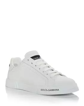 Низкие мужские кроссовки Dolce & Gabbana, белый