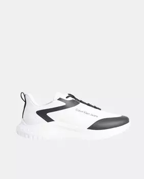 Низкие мужские кроссовки с логотипом и объемной подошвой Calvin Klein Jeans, белый