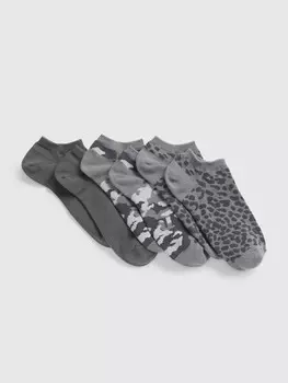 Низкие носки, 3 пары. Gap, серый