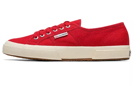 Низкие парусиновые кроссовки Superga