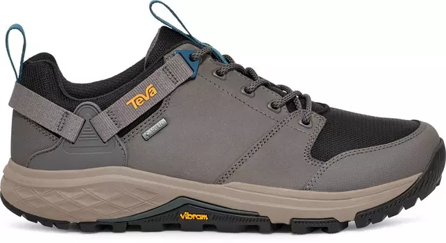 Низкие походные мужские кроссовки Teva Grandview GTX, темно-серый/черный
