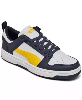 Низкие повседневные кроссовки Big Kids Rebound Lay Up от Finish Line Puma, белый