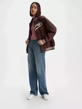 Низкие свободные женские джинсы Levi's, цвет Good Life - Dark Wash