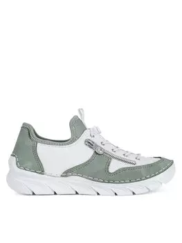Низкие туфли 55064-52 Rieker, белый