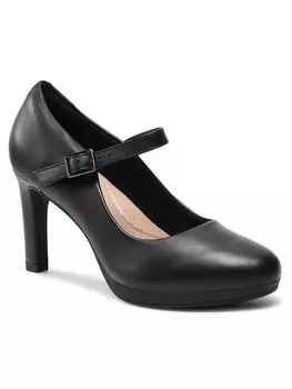 Низкие туфли Ambyr Shine 261577844 Clarks, черный