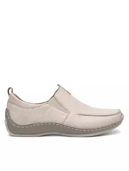 Низкие туфли L1779-60 Rieker, экрю