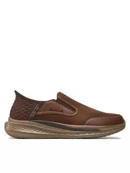 Низкие туфли Slade 205237 Skechers, коричневый