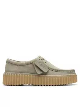 Низкие туфли Torhill Bee 26181190 Clarks, зеленый