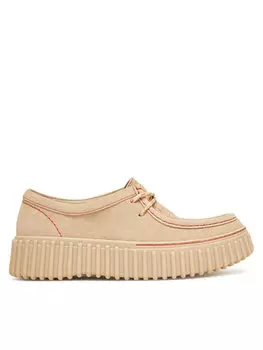 Низкие туфли Torhill Bee 26181191 Clarks, экрю