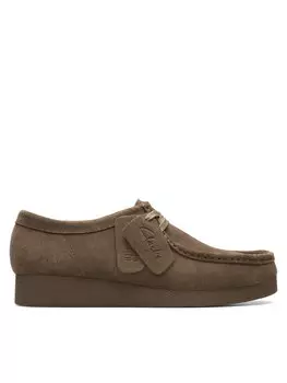 Низкие туфли WallabeeEVOSh 26174748 Clarks, коричневый