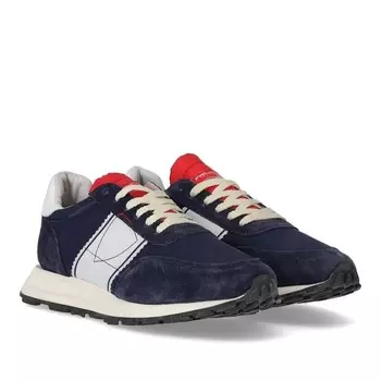 Низкие винтажные кроссовки tour Philippe Model, синий