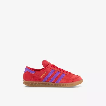 Низкие замшевые кеды Hamburg Adidas, фиолетовый