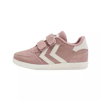 Низкие замшевые кроссовки Victory унисекс для детей HUMMEL, фиолетовый/розовый/розовый