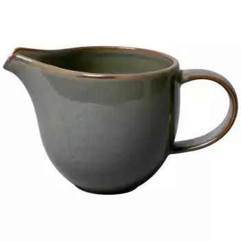 Низкий молочник, изготовленный Villeroy & Boch, зеленый