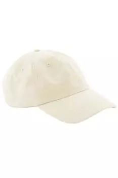 Низкопрофильная кепка с 6 панелями (2 шт. в упаковке) Beechfield, бежевый