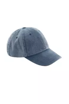 Низкопрофильная винтажная кепка в джинсовом стиле (2 шт. в упаковке) Beechfield, синий