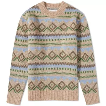 NN07 Трикотаж под горло из мохера Morgain Fair Isle